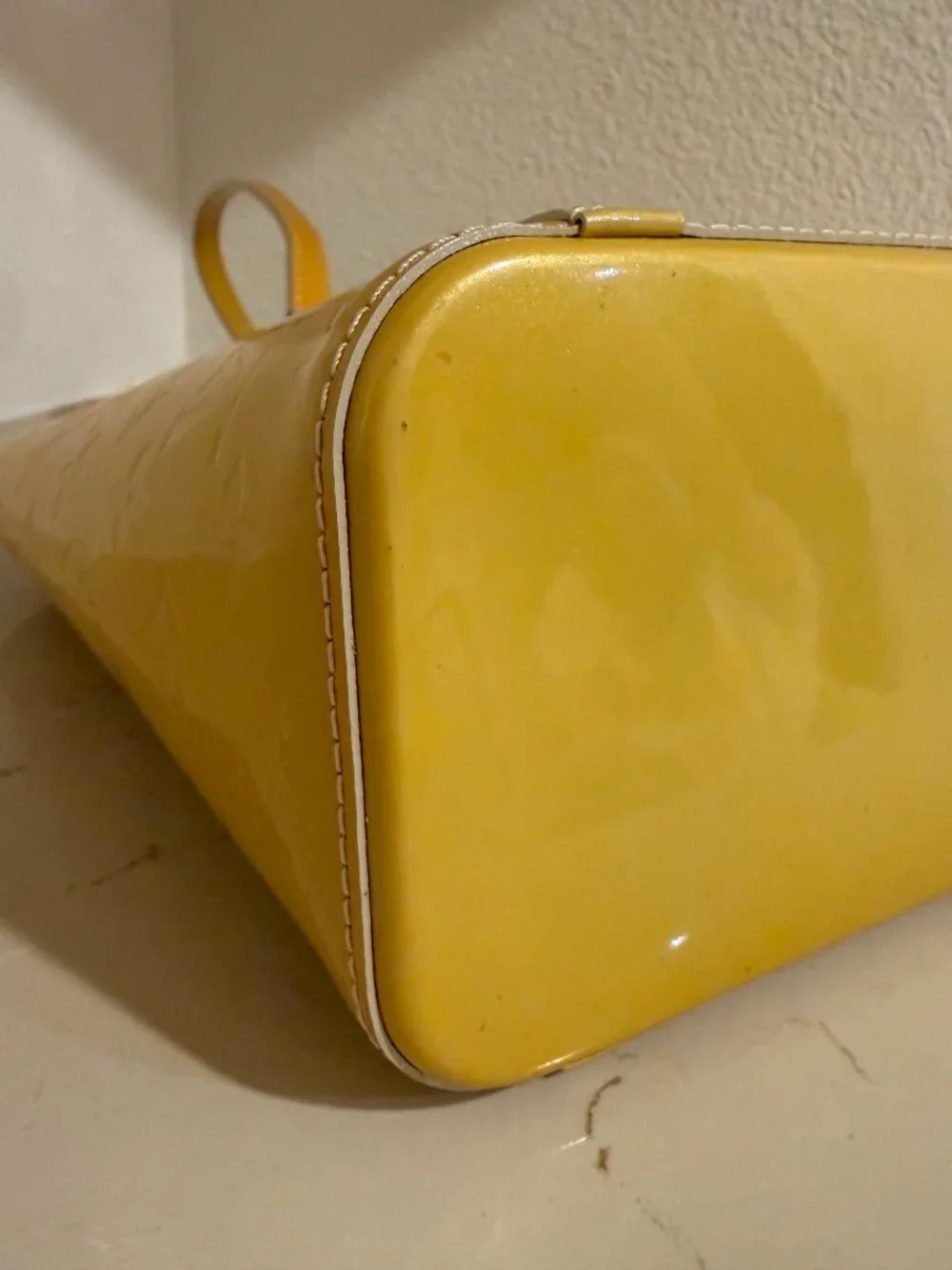 ☀️ Louis Vuitton Monogram Vernis Avalon MM Tote Bag - Yellow